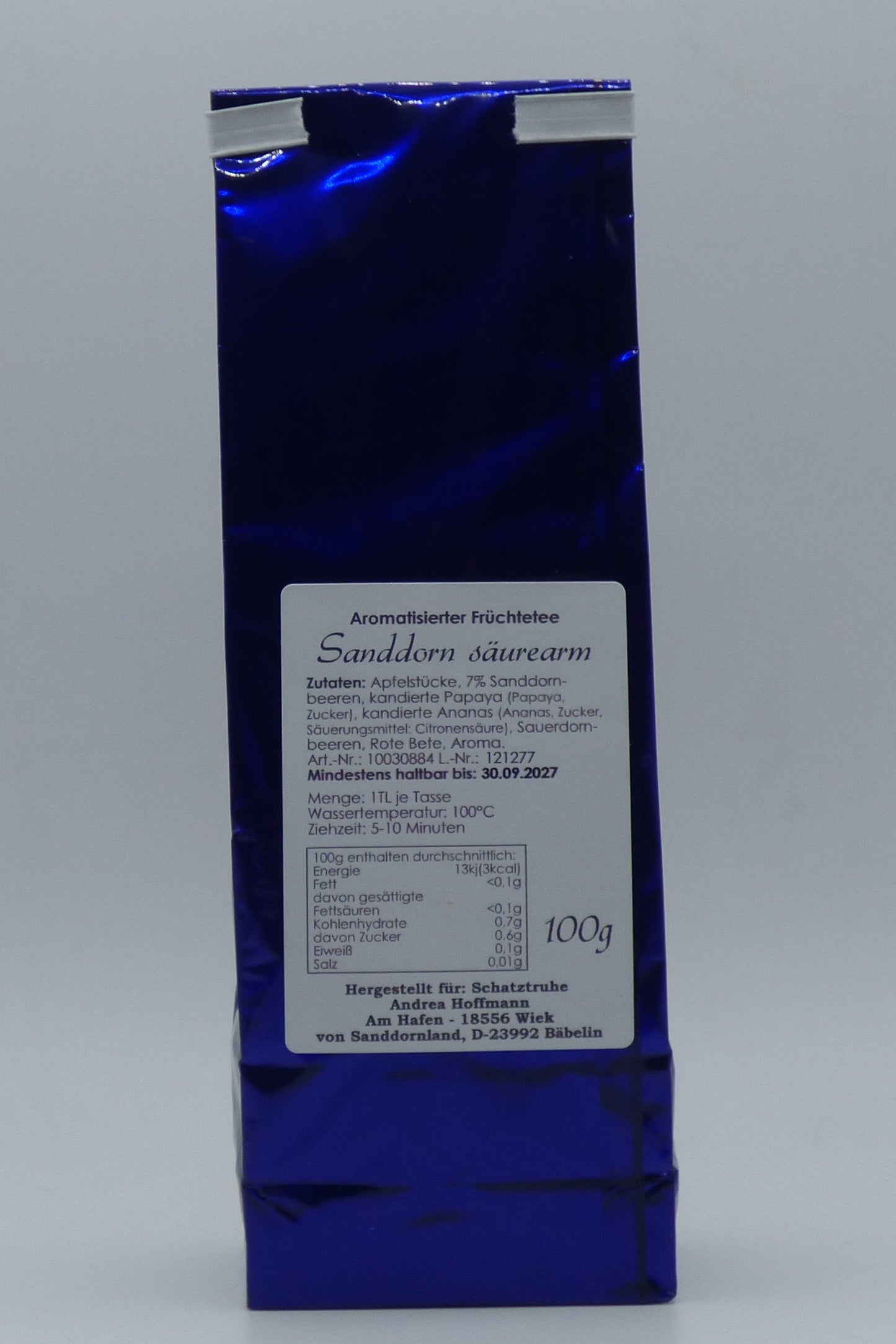 Rügener Sanddorntee säurearm