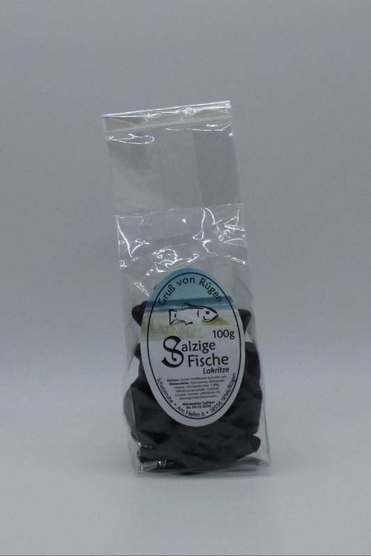 Salzige Fische Lakritze