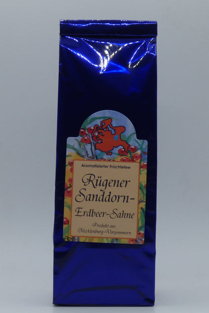 Rügener Rügener Sanddorn-Erdbeer-Sahne – Schatztruhe