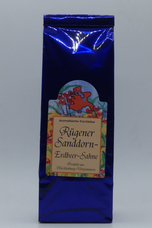 Rügener Sanddorn-Erdbeer-Sahne